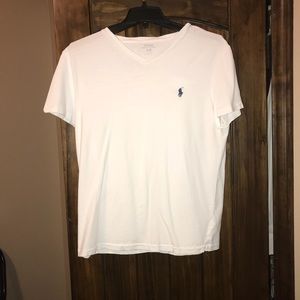 White Ralph Lauren blue polo sign!!!